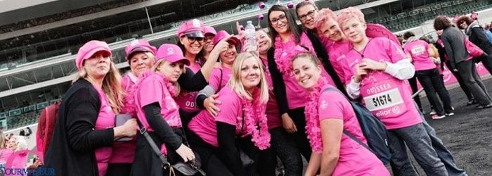 Odyssea - Le Challenge Entreprises - faites courir votre entreprise contre le cancer du sein - feat